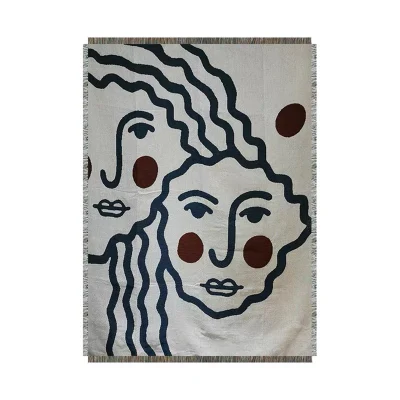 Абстрактная живопись Декоративный ковер Открытый пикник Одеяло Вязание дивана Одеяло