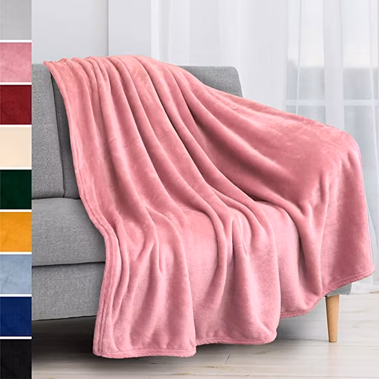 Флисовое одеяло для двуспального односпального дивана-кровати размера King Size, роскошное большое мягкое фланелевое одеяло, ультрамягкое микроплюшевое бархатное одеяло